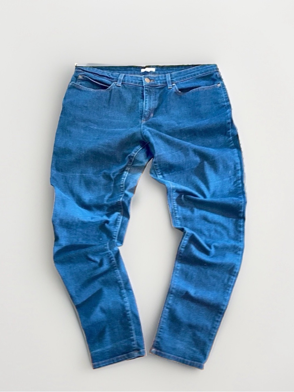 Eileen Fisher Organic Blue Denim Jeans
